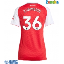Arsenal Martin Zubimendi #36 Domaci Dres za Ženska 2025-26 Kratak Rukav